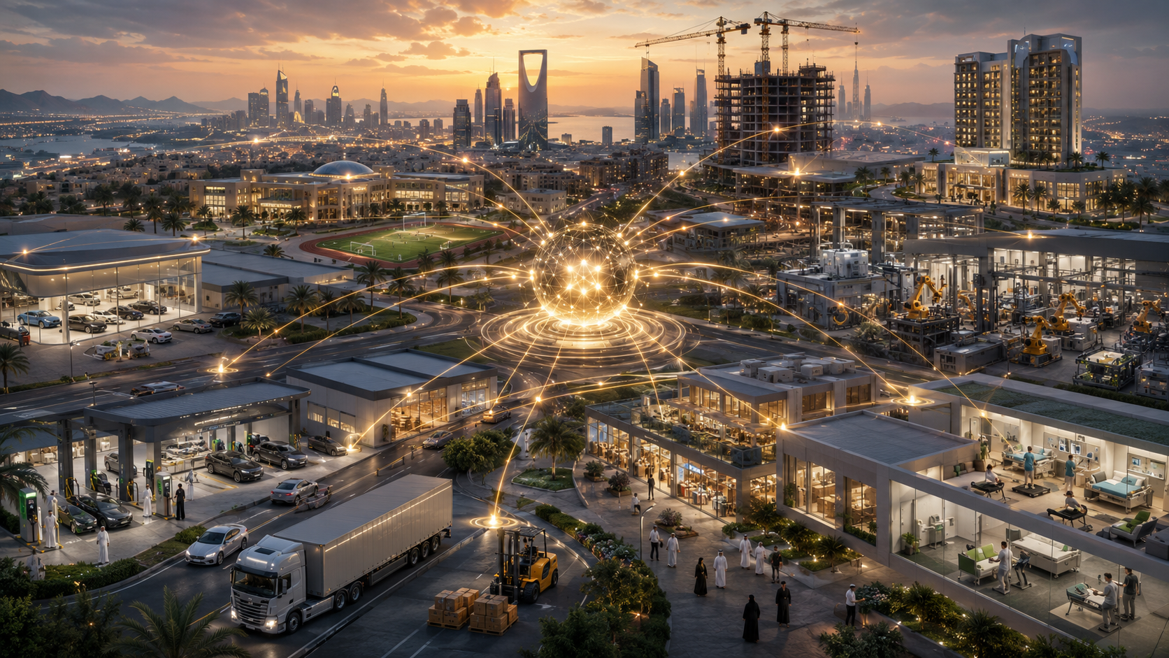 StartAxis AI connecting multiple Saudi and GCC industries